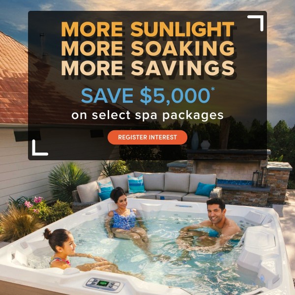 More Sunlight | HotSpring Spas